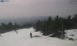 Lysá hora, pohled na západ