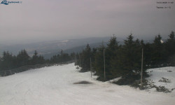 Lysá hora, pohled na západ