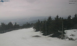 Lysá hora, pohled na západ