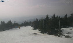 Lysá hora, pohled na západ