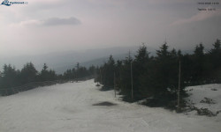 Lysá hora, pohled na západ