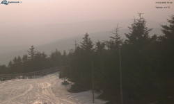 Lysá hora, pohled na západ