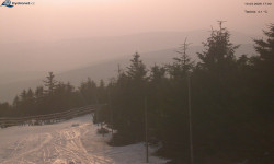 Lysá hora, pohled na západ