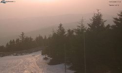 Lysá hora, pohled na západ