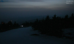 Lysá hora, pohled na západ