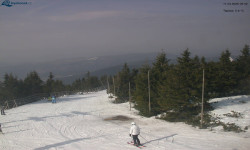 Lysá hora, pohled na západ