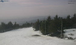 Lysá hora, pohled na západ