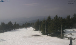 Lysá hora, pohled na západ