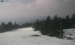 Lysá hora, pohled na západ