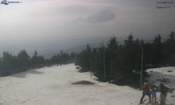 Lysá hora, pohled na západ