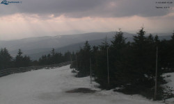 Lysá hora, pohled na západ