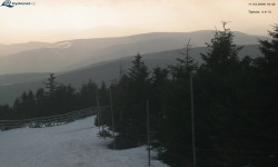 Lysá hora, pohled na západ