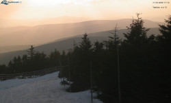 Lysá hora, pohled na západ