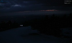 Lysá hora, pohled na západ