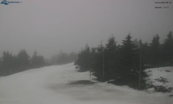 Lysá hora, pohled na západ