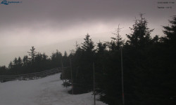 Lysá hora, pohled na západ