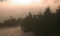 Lysá hora, pohled na západ