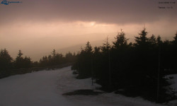 Lysá hora, pohled na západ