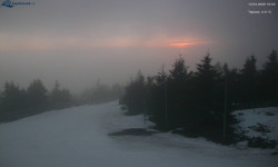 Lysá hora, pohled na západ