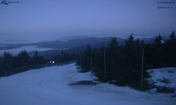 Lysá hora, pohled na západ