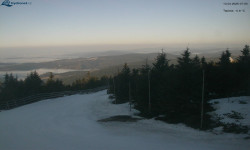 Lysá hora, pohled na západ