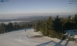 Lysá hora, pohled na západ