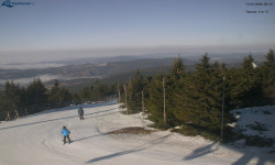 Lysá hora, pohled na západ