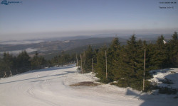 Lysá hora, pohled na západ