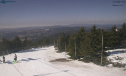 Lysá hora, pohled na západ