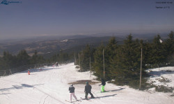 Lysá hora, pohled na západ