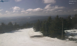 Lysá hora, pohled na západ