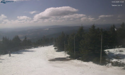 Lysá hora, pohled na západ