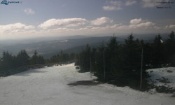 Lysá hora, pohled na západ