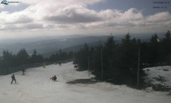 Lysá hora, pohled na západ