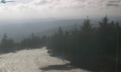 Lysá hora, pohled na západ