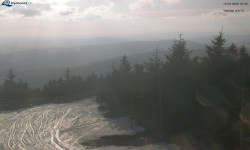 Lysá hora, pohled na západ