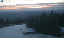 Lysá hora, pohled na západ