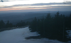 Lysá hora, pohled na západ