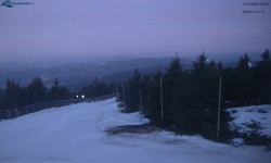 Lysá hora, pohled na západ