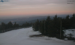 Lysá hora, pohled na západ