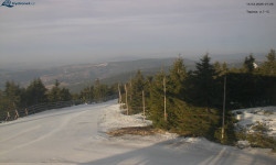 Lysá hora, pohled na západ