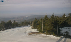 Lysá hora, pohled na západ