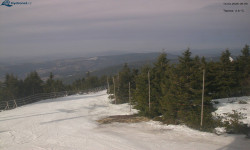 Lysá hora, pohled na západ