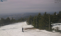 Lysá hora, pohled na západ