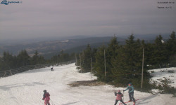 Lysá hora, pohled na západ