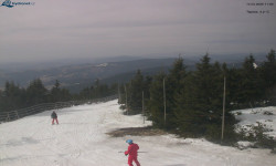 Lysá hora, pohled na západ