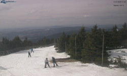 Lysá hora, pohled na západ