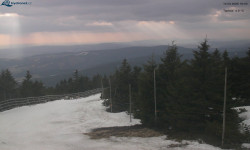 Lysá hora, pohled na západ