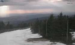 Lysá hora, pohled na západ