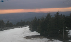 Lysá hora, pohled na západ